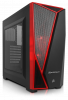 CORSAIR SPEC-04 MID-TOWER-GAMINGCHASSI - SVART/RÖTT