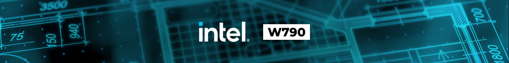 Kretsuppsättning Intel® W790 och sockel 4677.