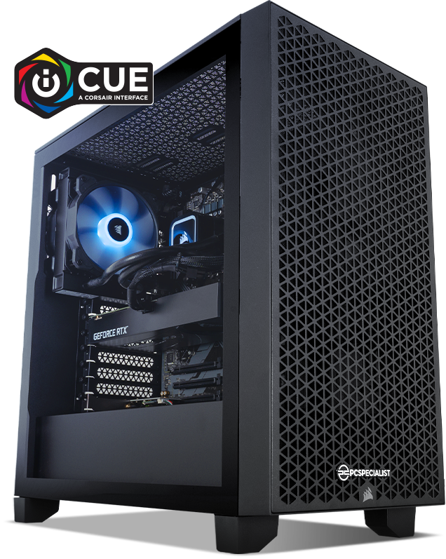 PCSPECIALIST - Konfigurera en högpresterande Corsair Icue Link-dator